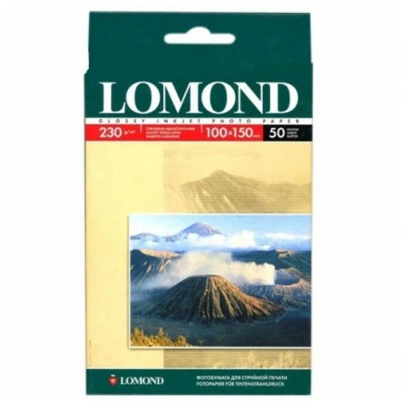 Фотобумага Lomond А3 односторонняя глянцевая Photo Paper 230 г/м², 50 л, белый (0102025)